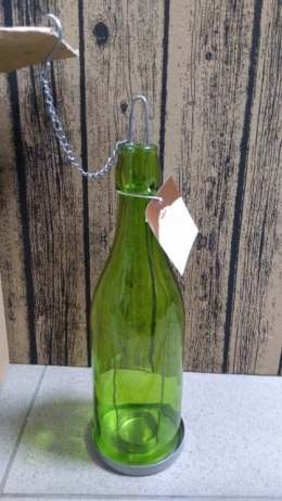 Świecznik na tea light BUTELKA 31cm