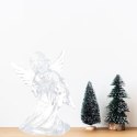 Aniołek świecący led figurka lampka ozdobna multikolor wkład do znicza PID1752