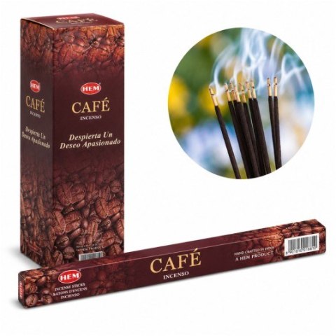 Kadzidła zapachowe hem 8szt. CAFFE 032620