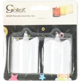 ŚWIECZKA ŚWIECA LED ZNICZ NA BATERIE 6 CM (KPL 2 SZTUK)