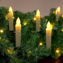 Świeczka led do stroika na choinkę świeca stołowa lampka 6 sztuk PID0855