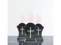 Wkład do zniczy solarny żywy płomień 17cm - 7161r