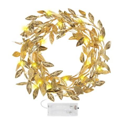 Girlanda led listki złote 300cm 169803