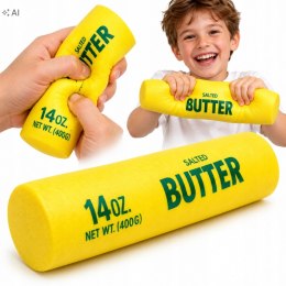 Gniotek squishy masło osełkowe 22cm